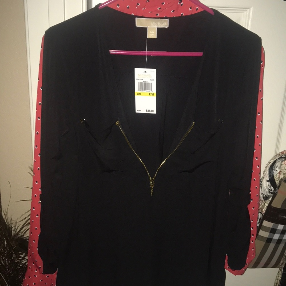 Black Michael Kors blouse